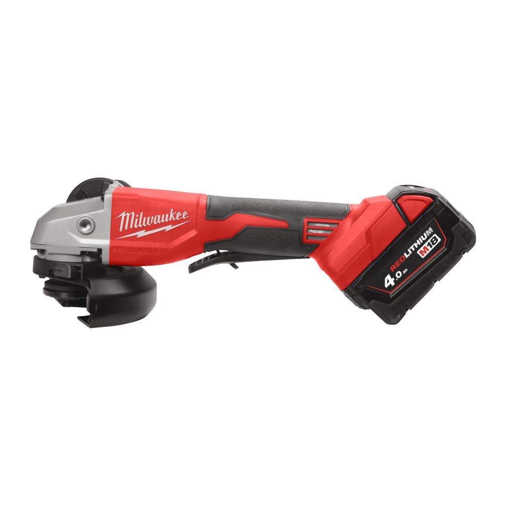 Milwaukee - Akku-Winkelschleifer mit Paddelschalter 125 mm M18 (M18 BLSAG125XPD-402X)