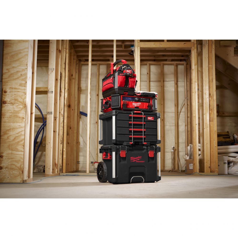 Milwaukee PACKOUT Koffer mit 4 Schubladen