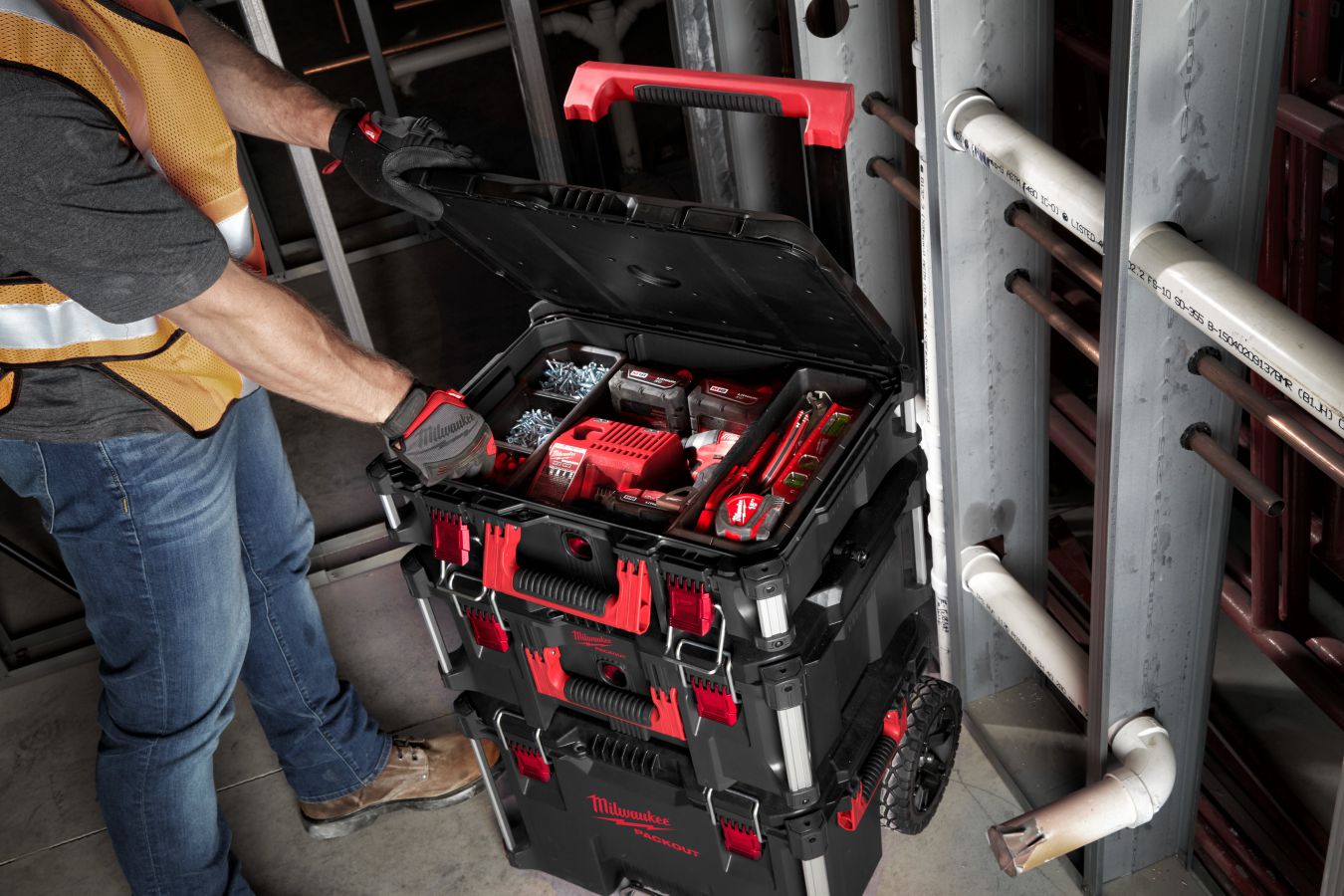 Milwaukee PACKOUT Starter-Set 1    3-teilig