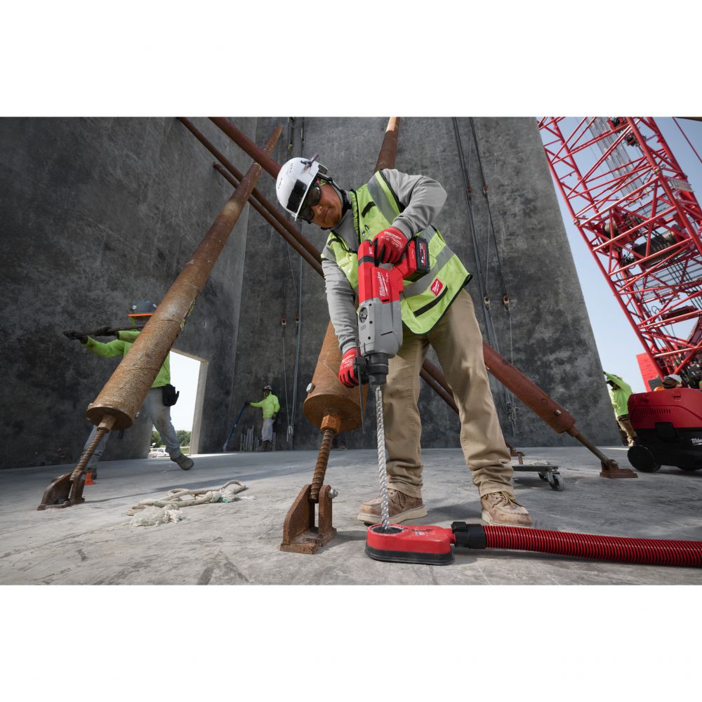 Milwaukee - Spezielle Staubabsaugung Für M18 FUEL 32 mm SDS-Plus Hammer mit D-Griff und Autopulse (M