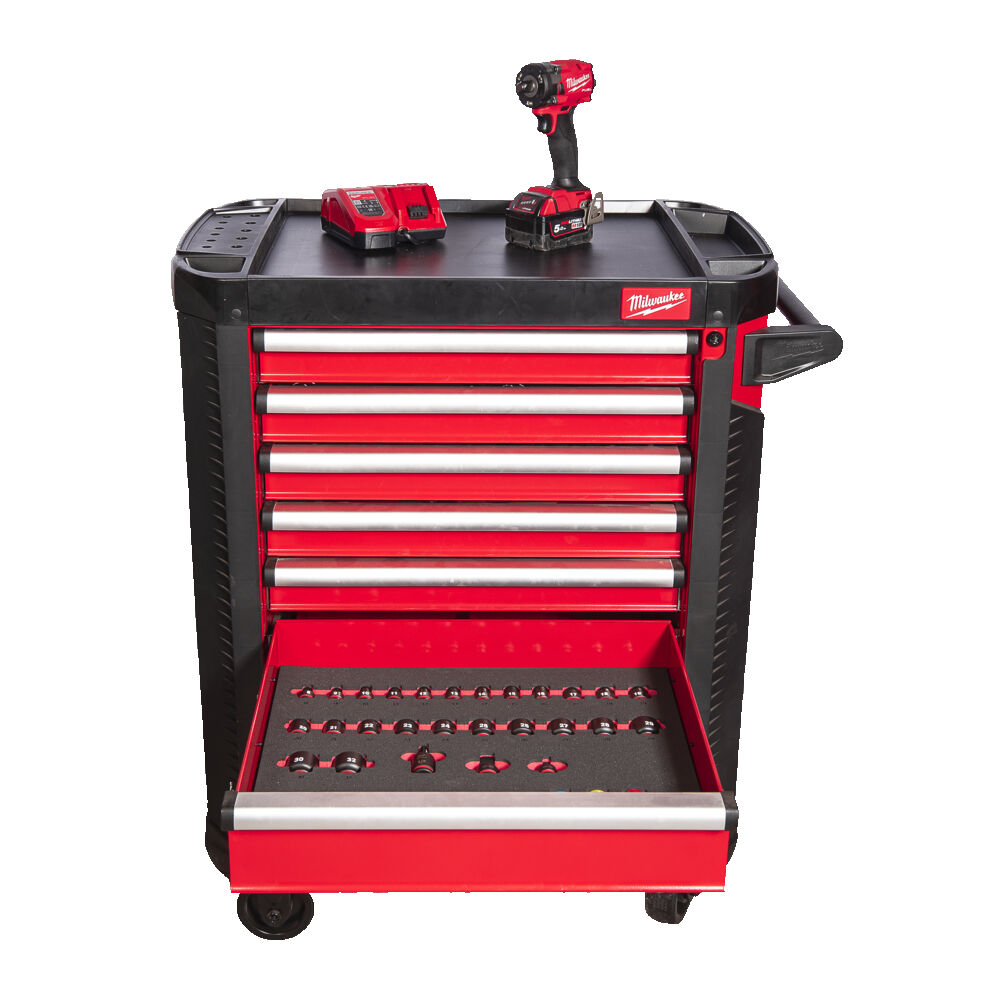 30˝ / 78 cm TOOLGUARD Werkstattwagen mit Werkzeugbestückung, Premium Version 246-teilig