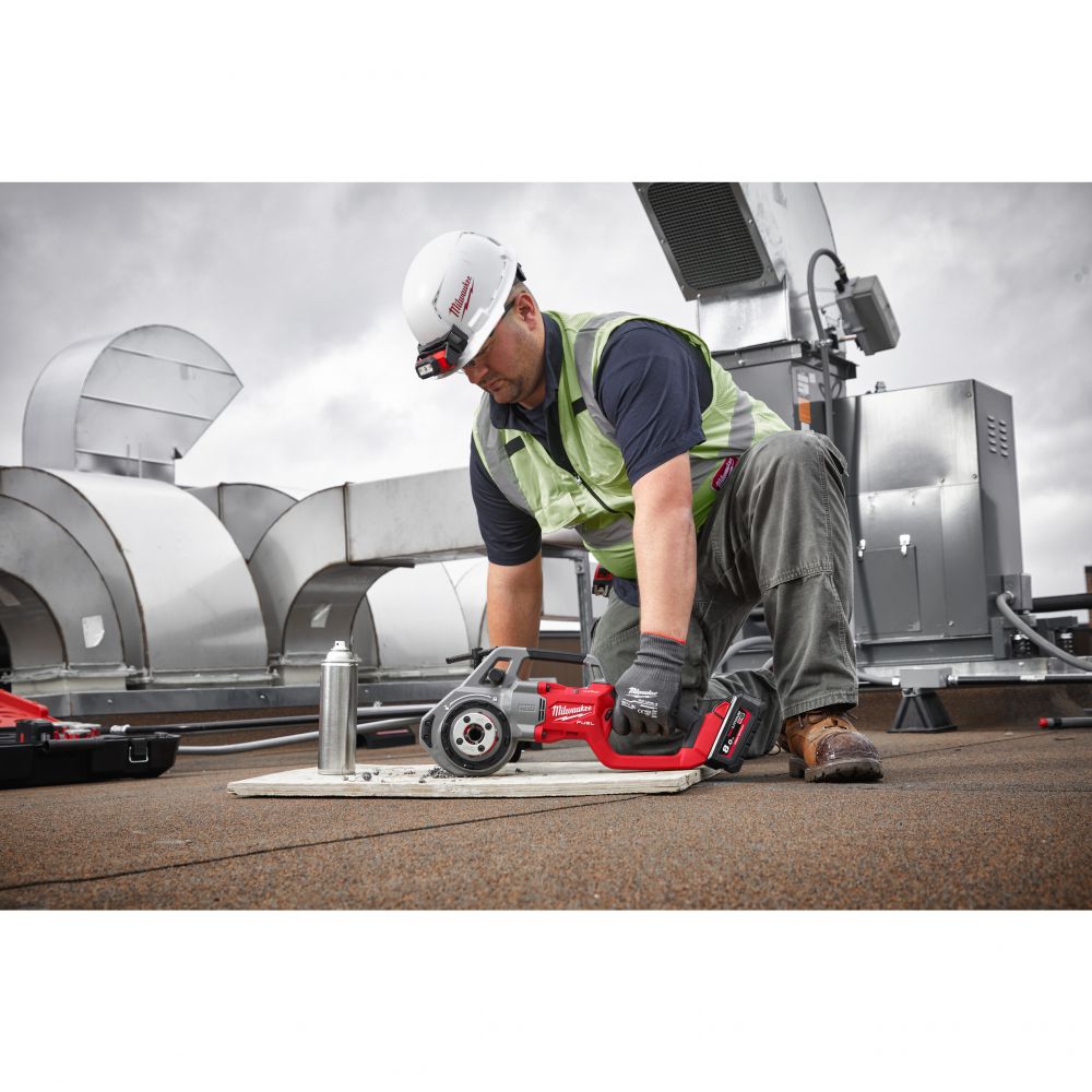 Milwaukee - 1¼ " Akku-Gewindeschneidkluppe M18 FUEL ONE-KEY (M18 FPT114-802CA)