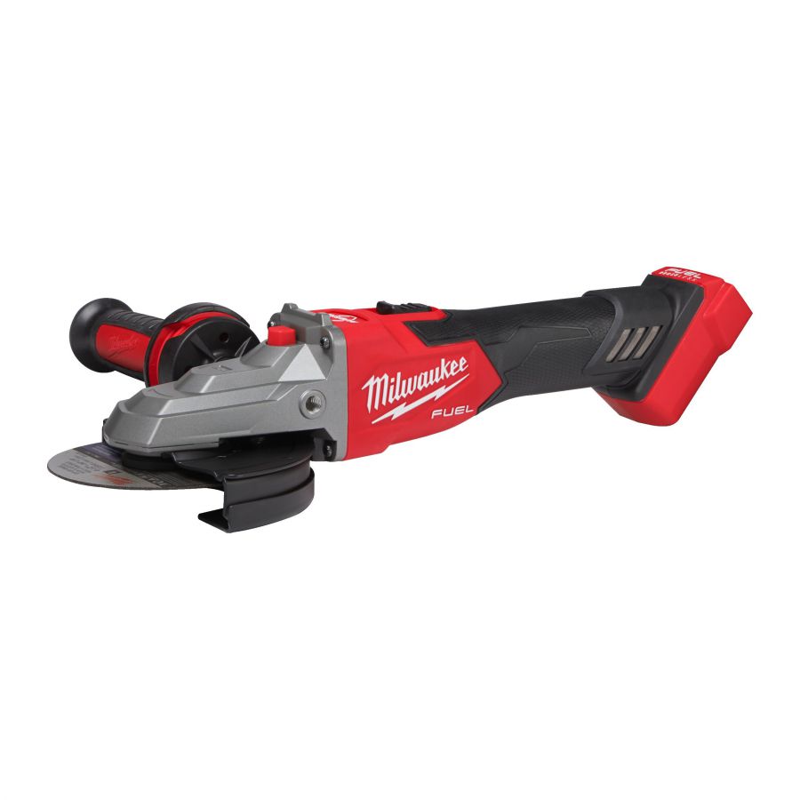Milwaukee - Akku-Flachkopf-Winkelschleifer M. Bremse M18 FUEL (M18 FSAGF125XB-0X)