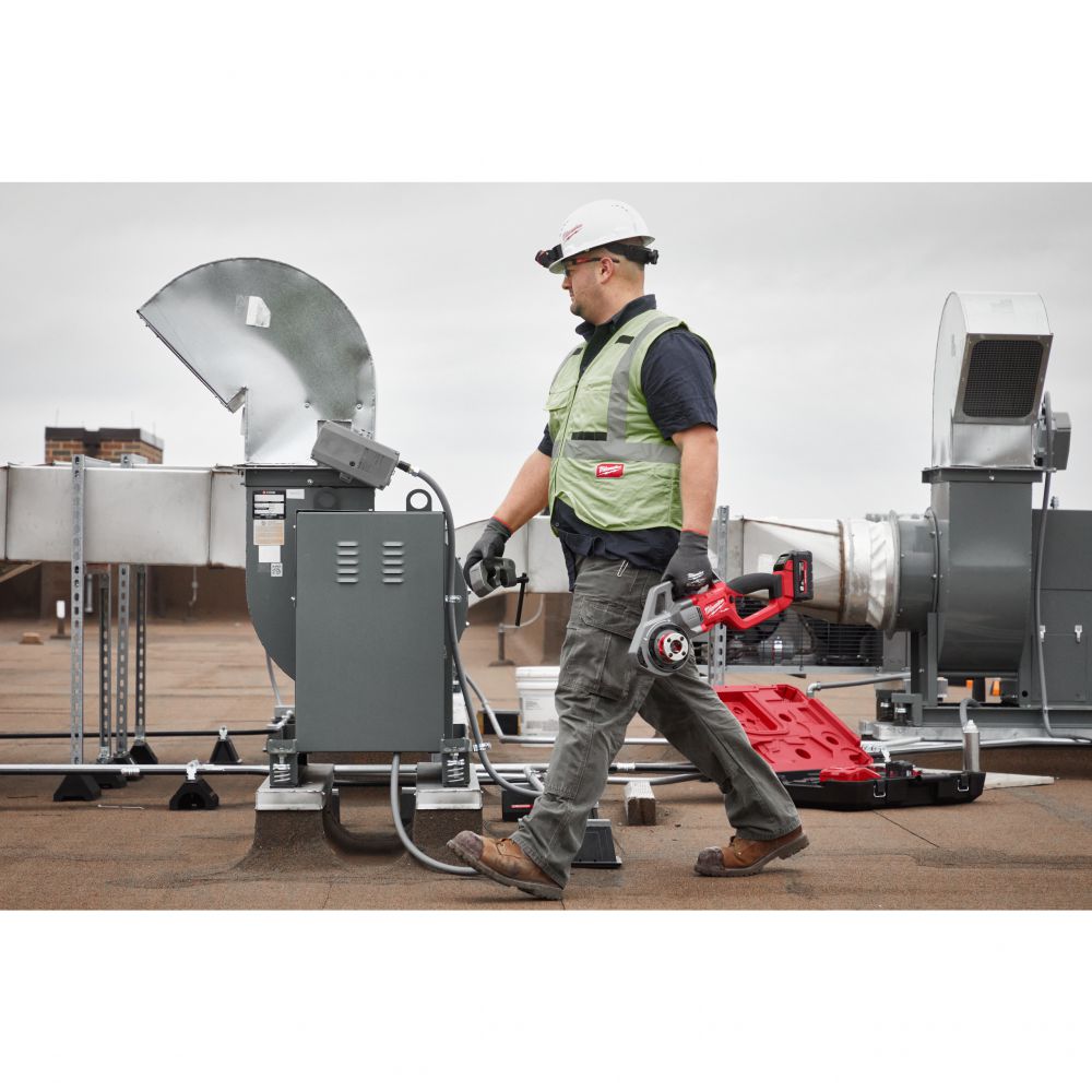 Milwaukee - 1¼ " Akku-Gewindeschneidkluppe M18 FUEL ONE-KEY (M18 FPT114-802C)