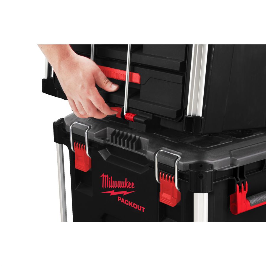 Milwaukee PACKOUT Koffer mit 3 Schubladen