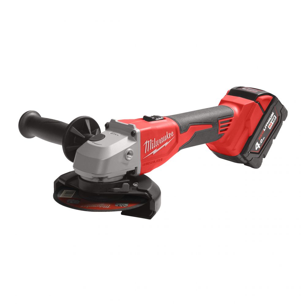 Milwaukee - Bürstenloser Akku-Winkelschleifer 125 mm M18 (M18 BLSAG125X-402X)
