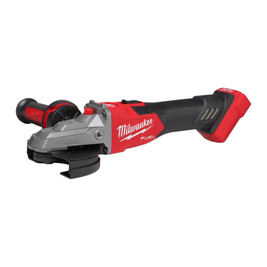 Milwaukee - Akku-Flachkopf-Winkelschleifer M. Bremse M18 FUEL (M18 FSAGF125XB-0X)