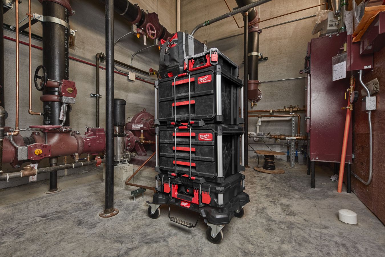 Milwaukee PACKOUT Koffer mit 2 Schubladen