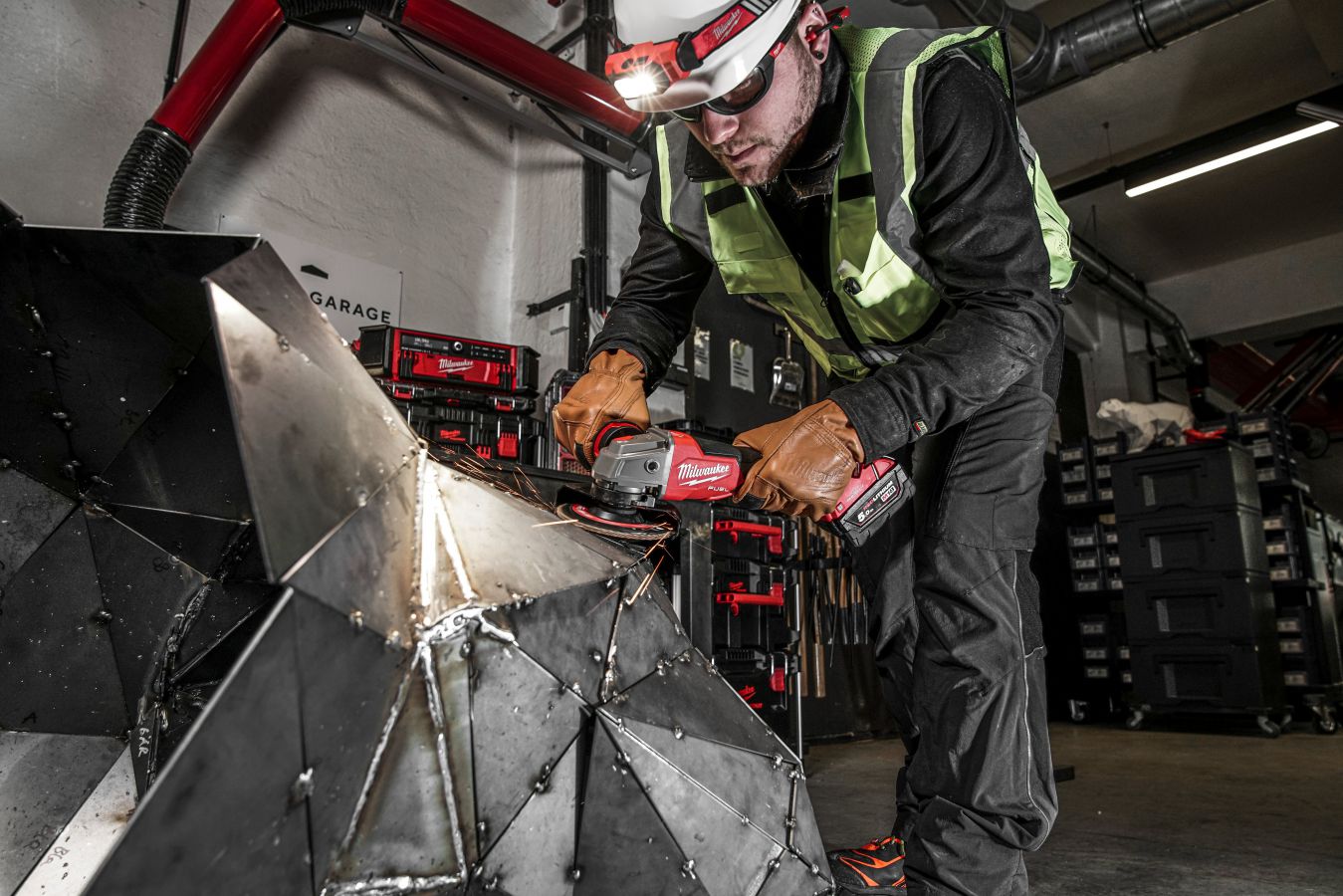 Milwaukee - Akku-Winkelschleifer M18 FUEL ONE-KEY (M18 ONEFSAG125XPDB-0X)