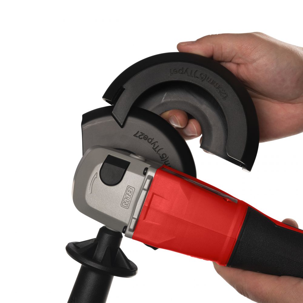 Milwaukee - Bürstenloser Akku-Winkelschleifer 125 mm M18 (M18 BLSAG125X-402X)