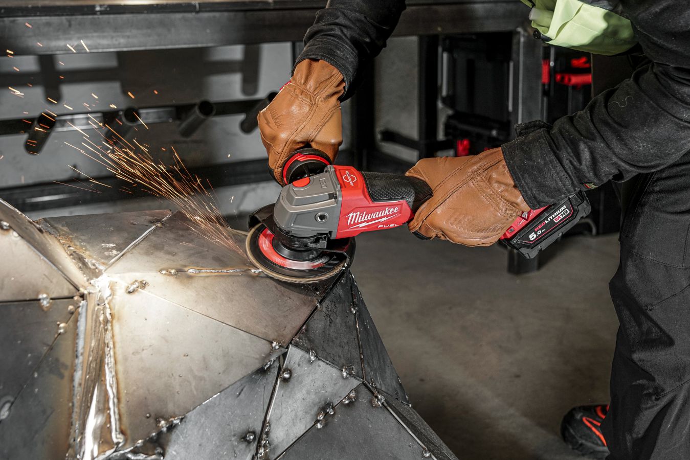 Milwaukee - Akku-Winkelschleifer M18 FUEL ONE-KEY (M18 ONEFSAG125XPDB-0X)