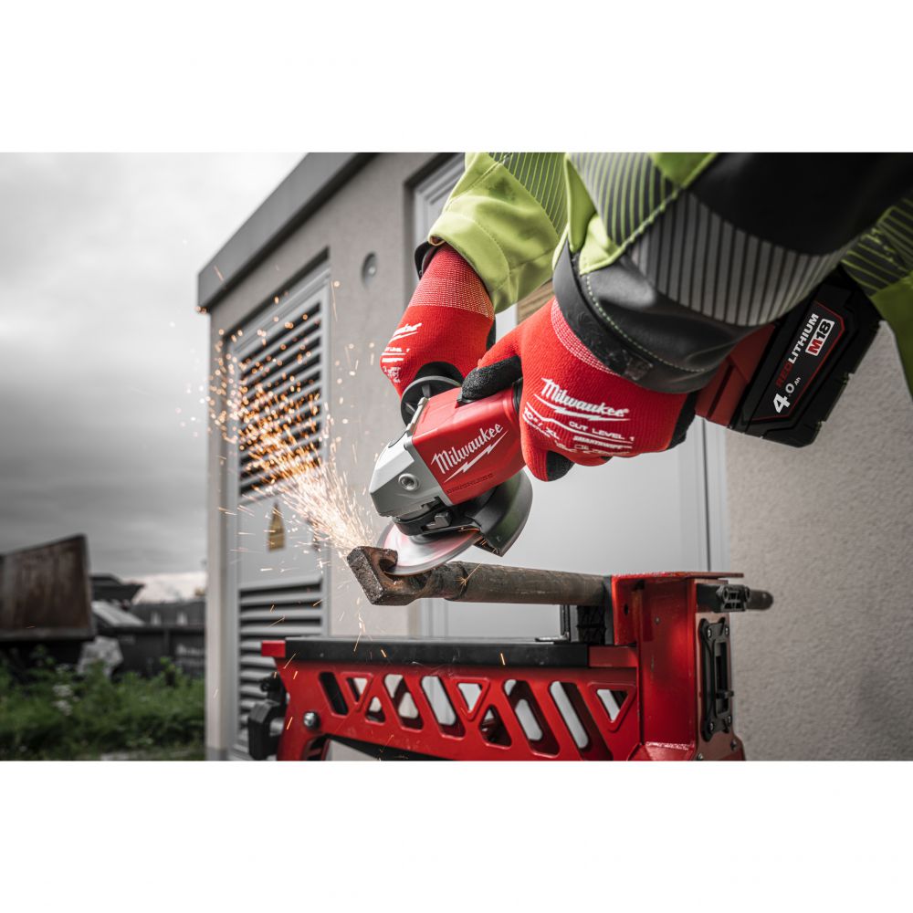 Milwaukee - Bürstenloser Akku-Winkelschleifer 125 mm M18 (M18 BLSAG125X-402X)