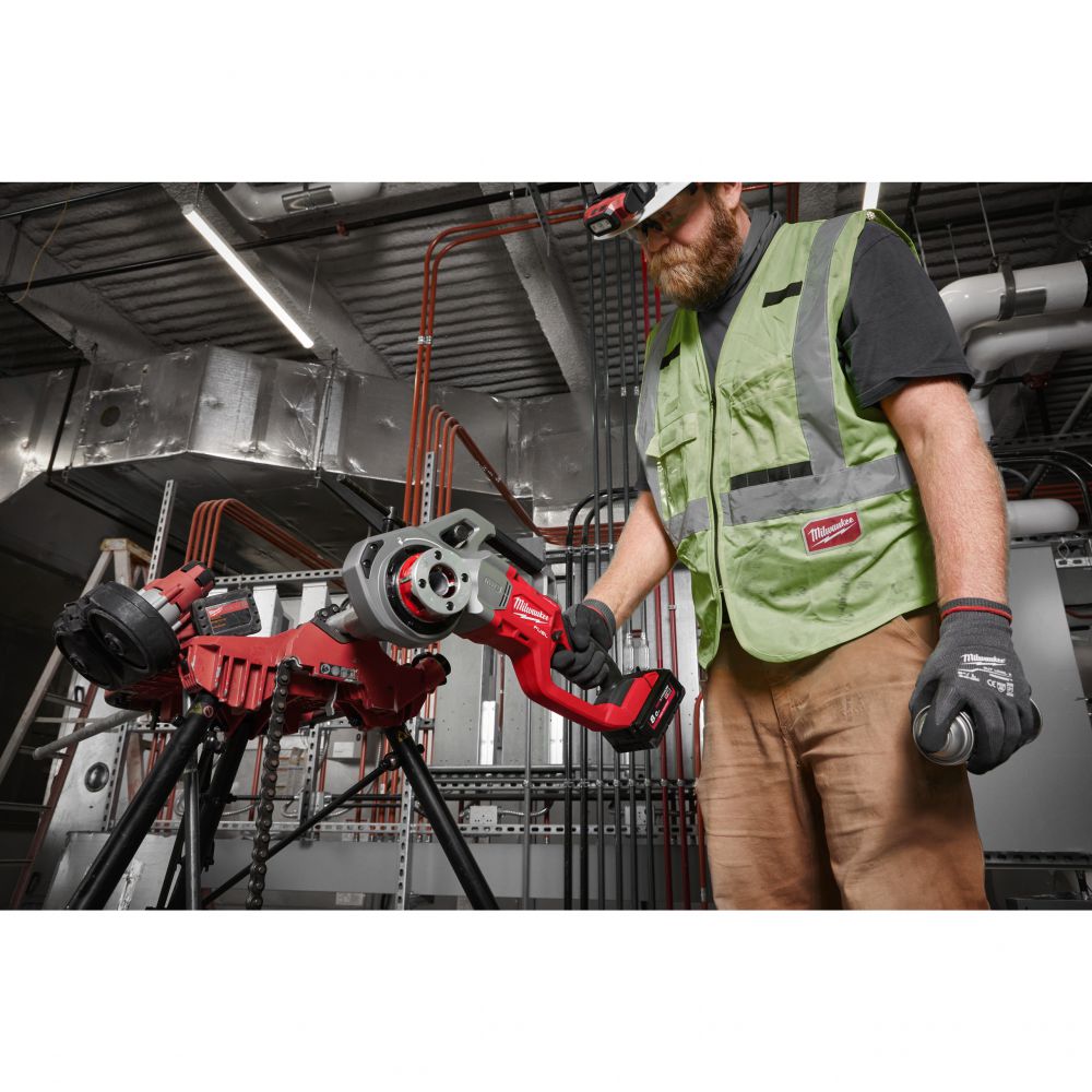 Milwaukee - 1¼ " Akku-Gewindeschneidkluppe M18 FUEL ONE-KEY (M18 FPT114-802CA)
