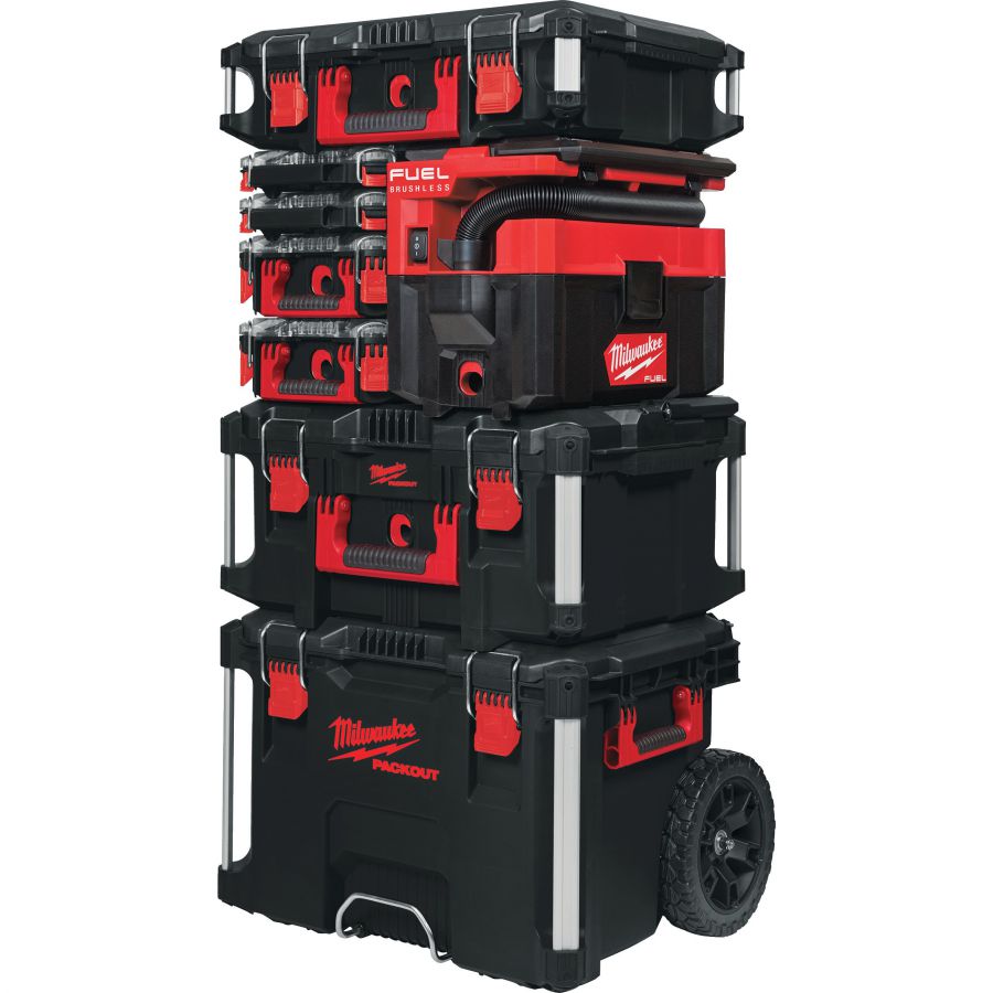 Milwaukee - Packout Akku-Nass- und Trockensauger M18 FUEL (M18 FPOVCL-0)
