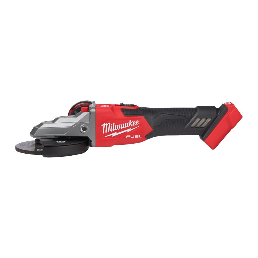 Milwaukee - Akku-Flachkopf-Winkelschleifer M. Bremse M18 FUEL (M18 FSAGF125XB-0X)