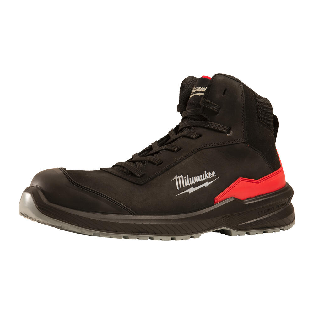 Milwaukee Sicherheits-Schnürstiefel FLEXTRED S3S Leder schwarz