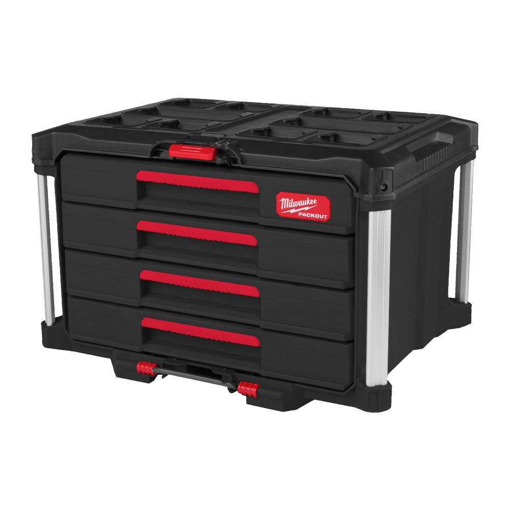 Milwaukee PACKOUT Koffer mit 4 Schubladen
