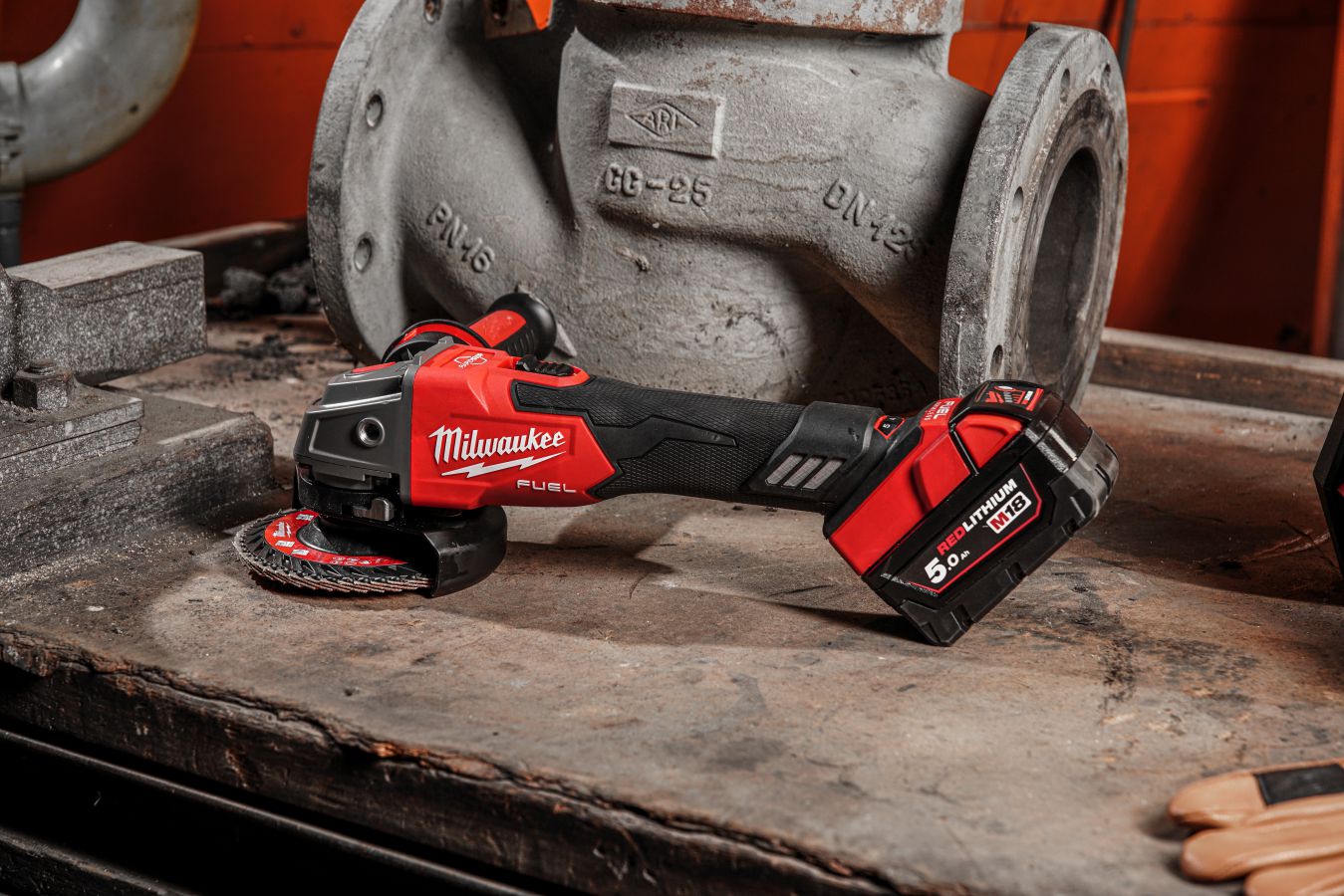 Milwaukee - Akku-Winkelschleifer M18 FUEL (M18 FSAGV125XB-0X)